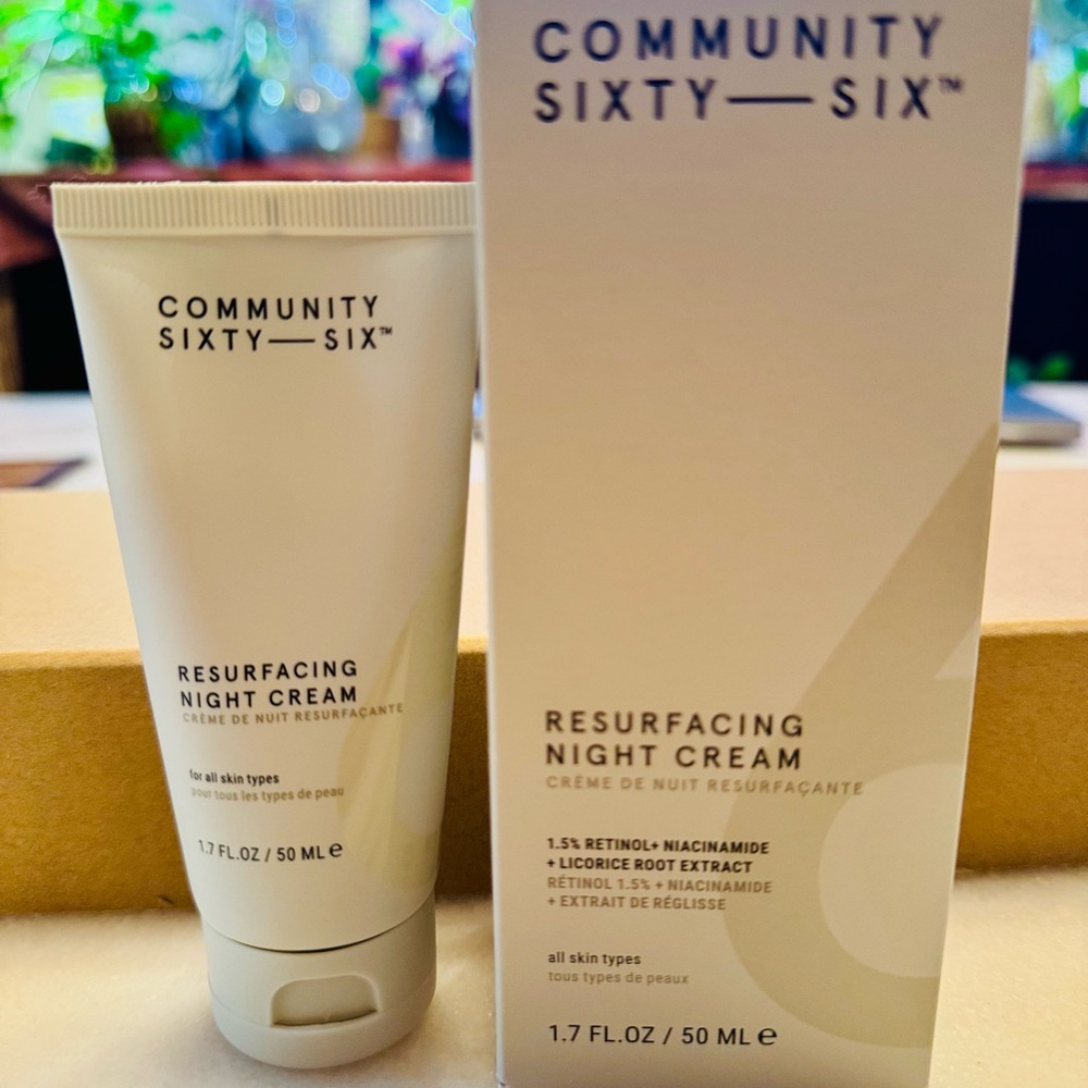 Community sixty-six - Resurfacing Night Cream brand new